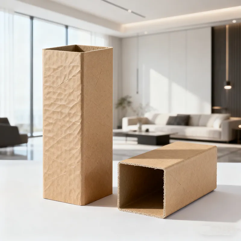 Ekologické papierové štvorcové tuby